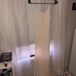 Cream maxi dress